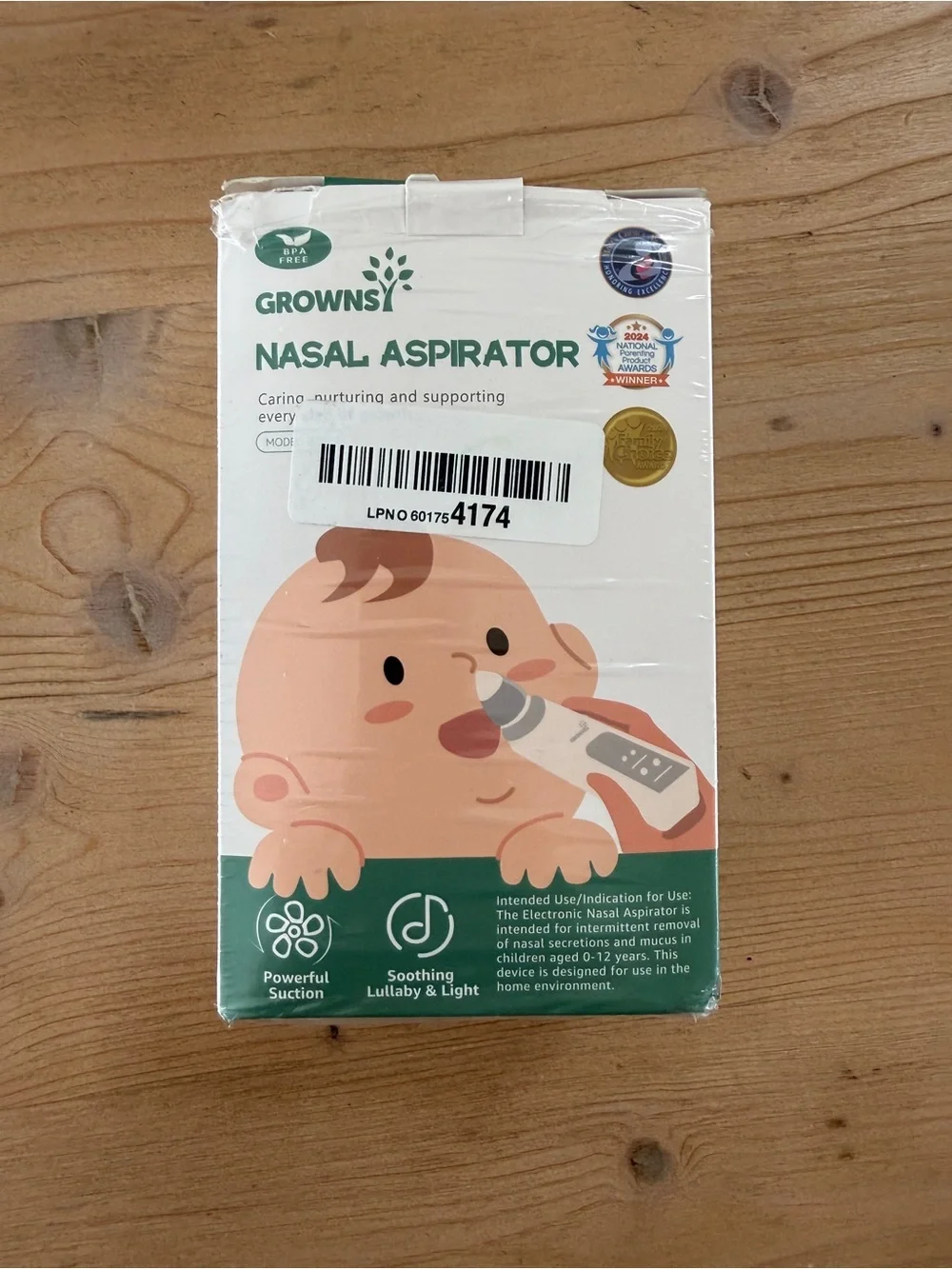 New Grownsy Electric Nasal Aspirator - new